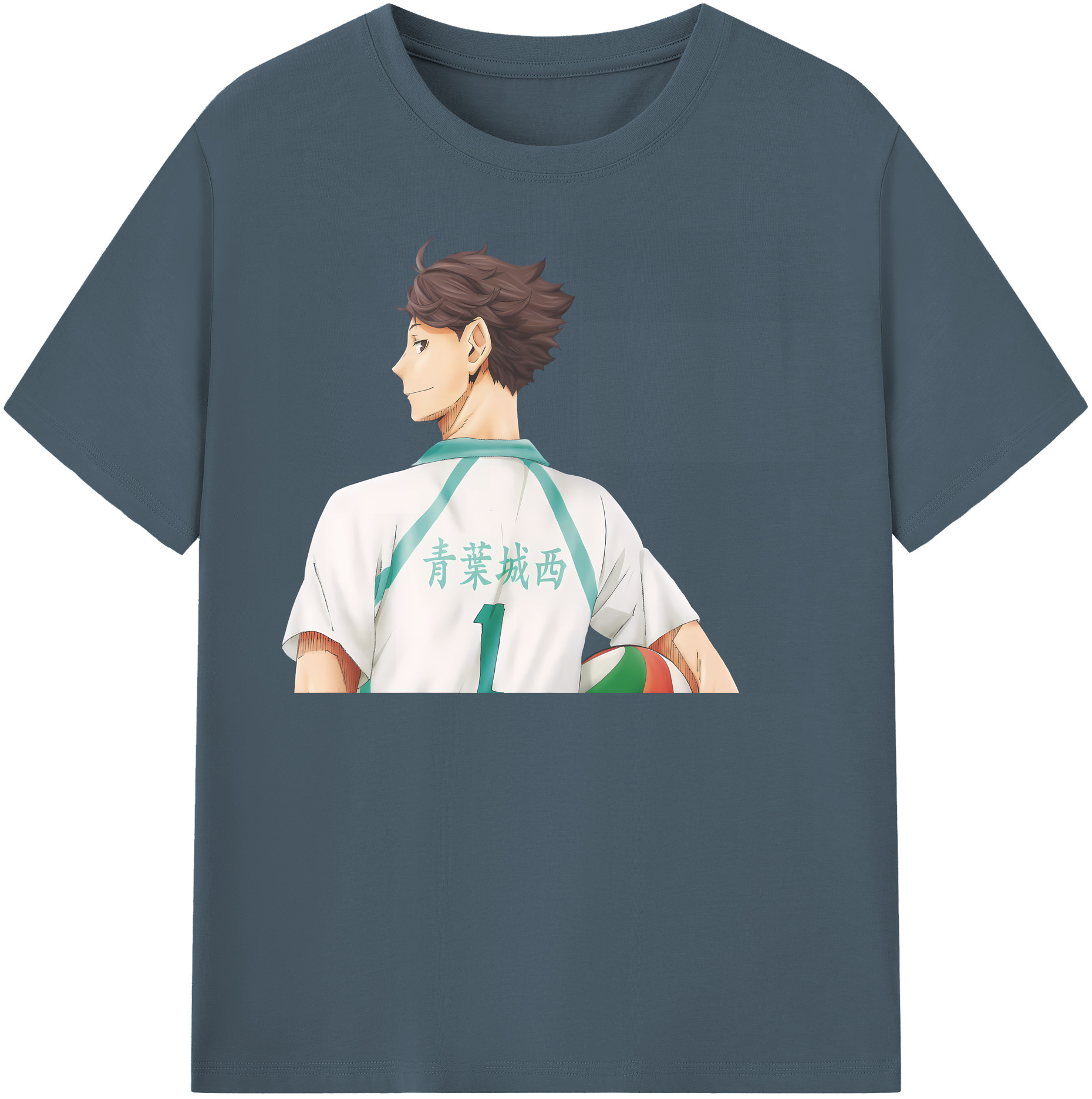 （画像用） ハイキュー!! Haikyu!! 綿100％半袖Tシャツ（フロントプリント）